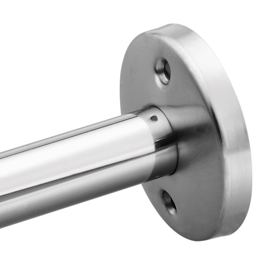 Donner Commercial Stainless Steel Shower Rod In Stainless/Satin