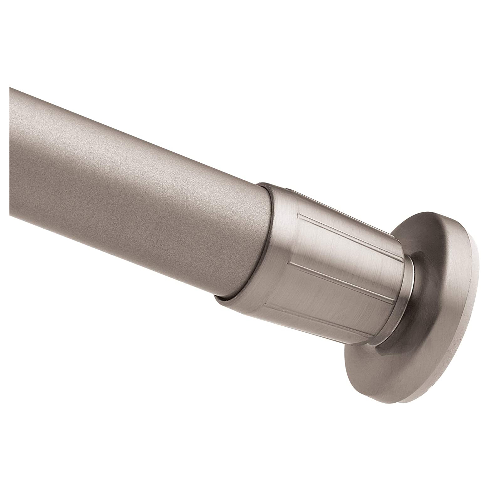 Donner Commercial Shower Rod In Brushed Nickel