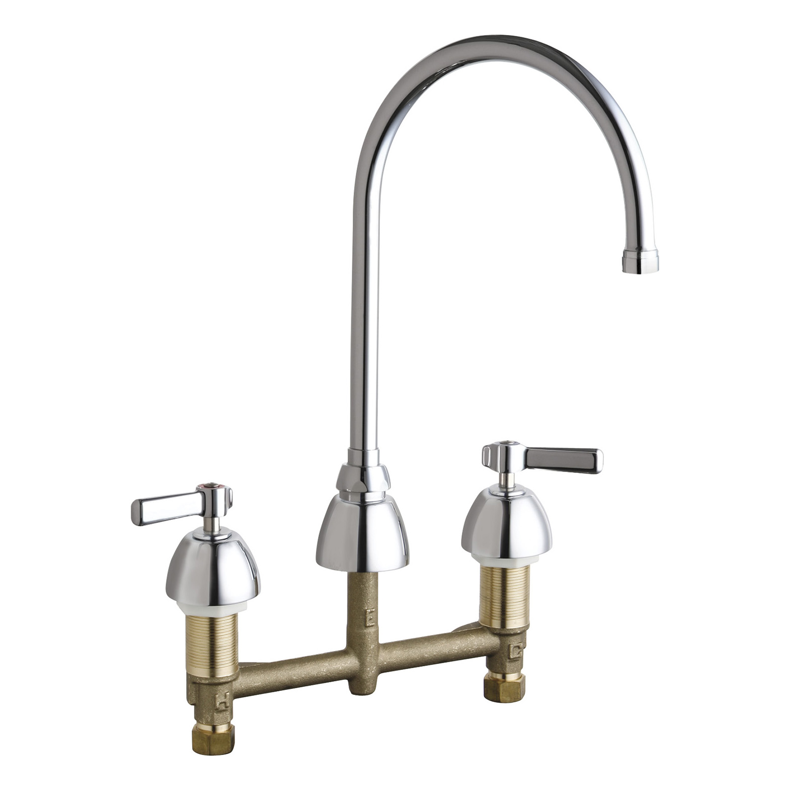 201 Series Kitchen Faucet w/8" Centers 0.5 gpm in Chrome