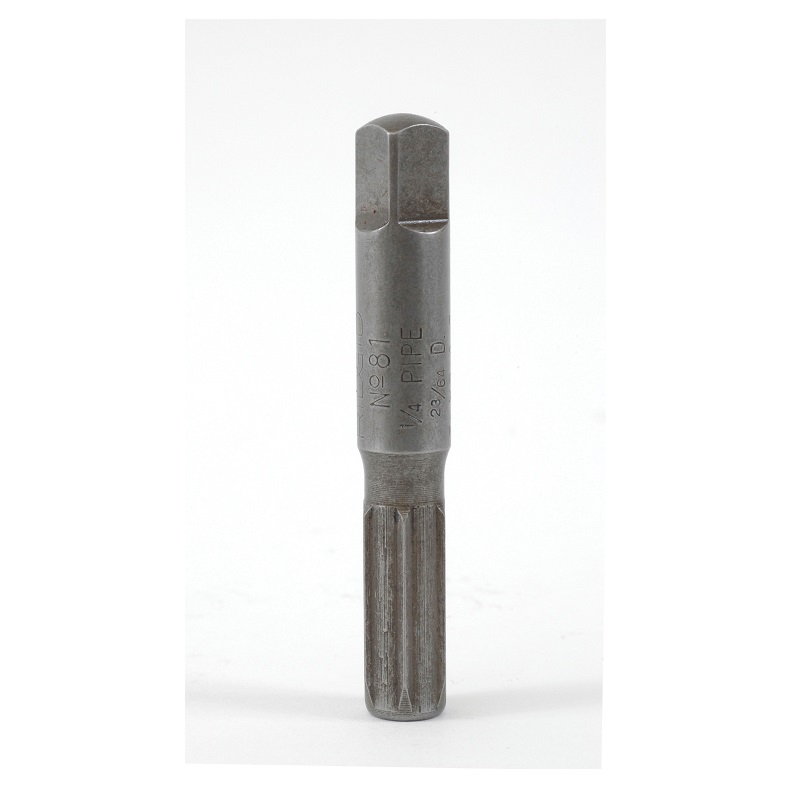 Pipe Extractor 1/4" Pipe Size 2.5" OAL Use 3/8" Drill for Schedule 40 Pipe 6 per Pack Model 81 