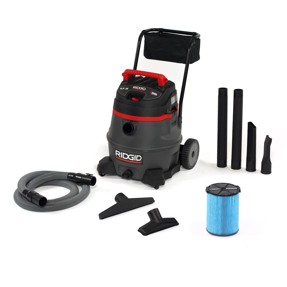 Wet/Dry Vacuum Cleaner 14 Gal with Cart Model 1400RV 