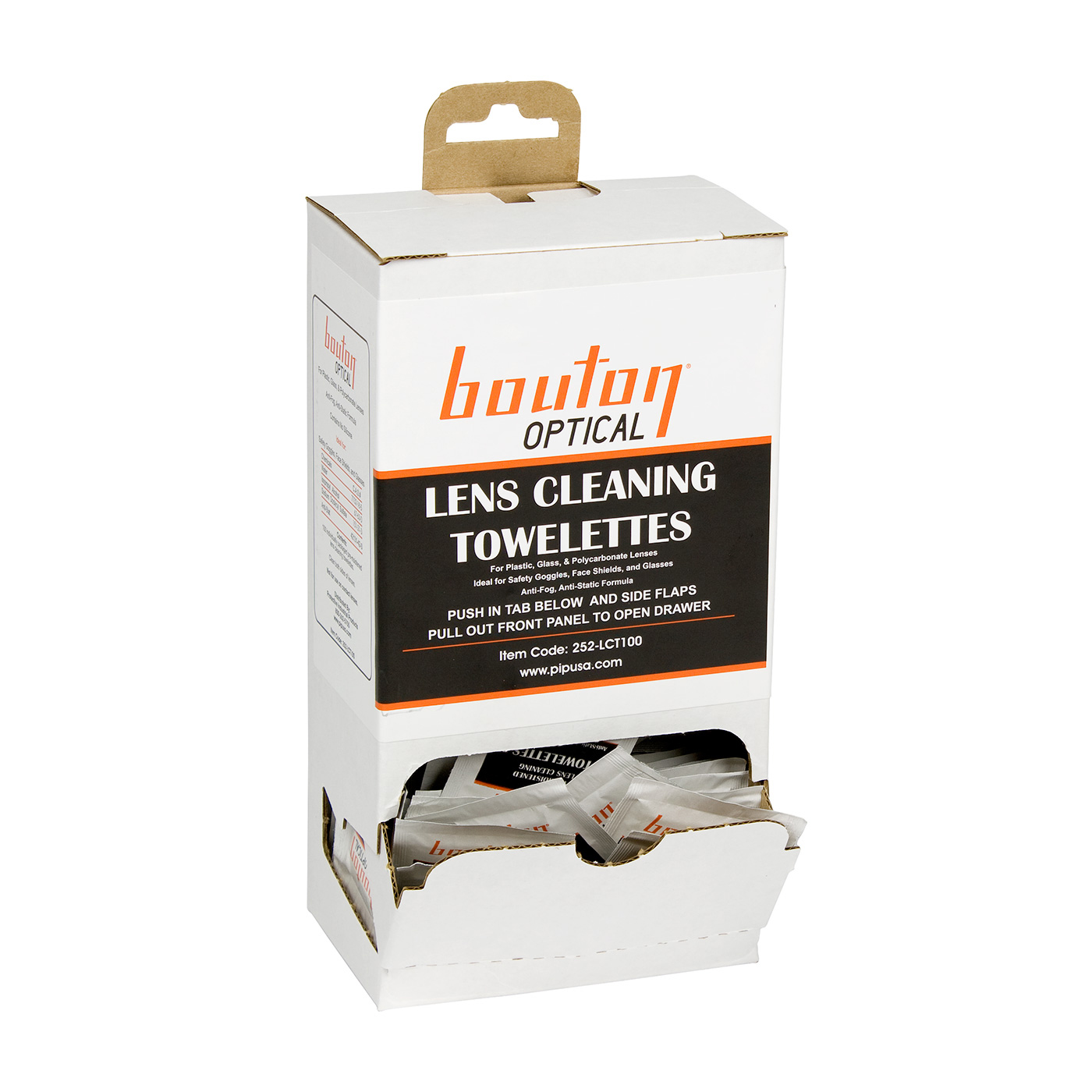 Bouton Optical Lens Cleaning Towelette Dispenser