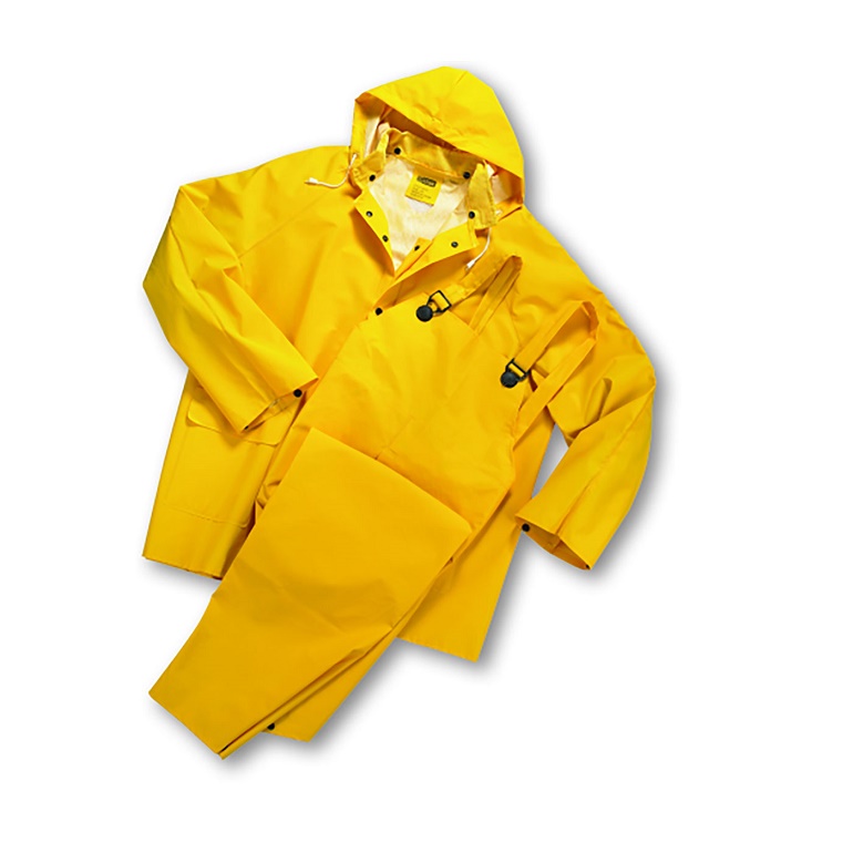 West Chester 4035 3-Pc Rainsuit Yellow .35mm