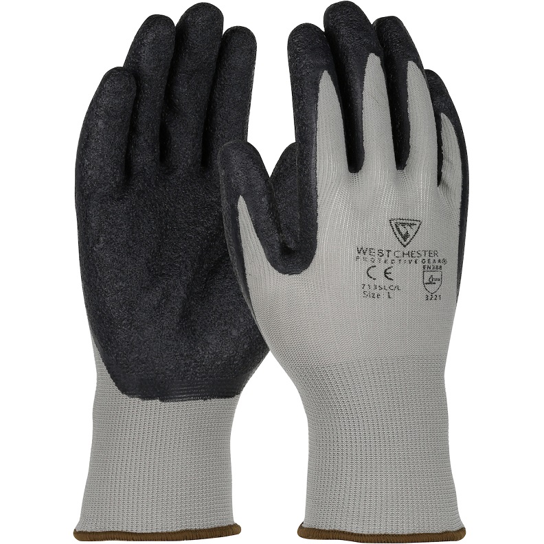 G-Tek Latex Coated Nylon Gloves