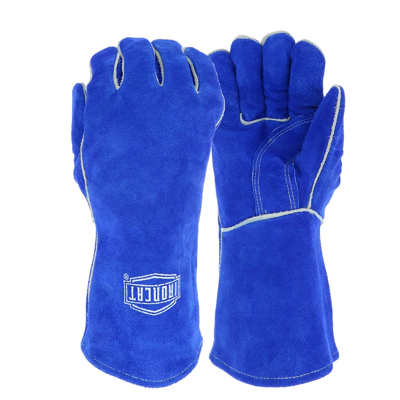 West Chester Ironcat Leather Welder's Gloves w/Cotton Foam Liner 9041