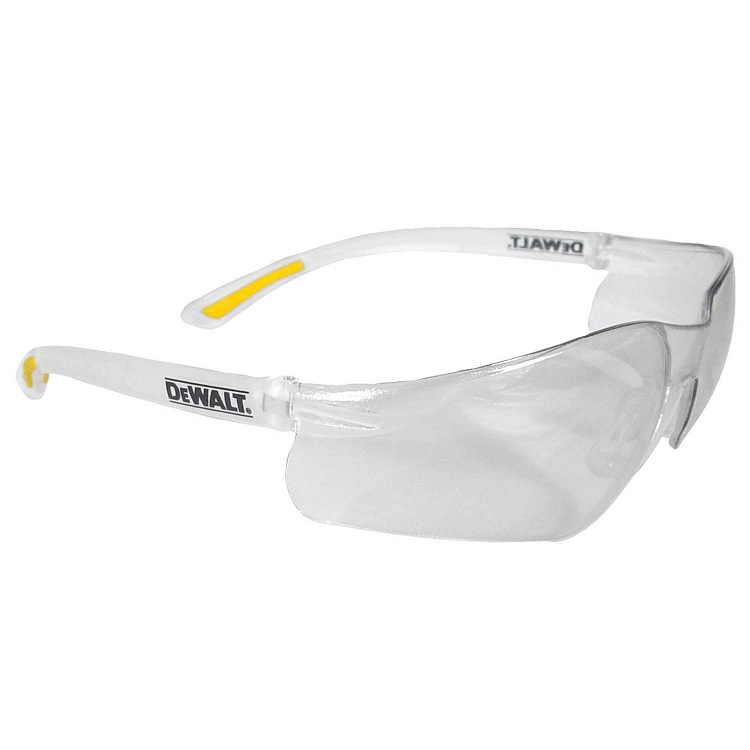 Safety Glasses Clear Lens Dewalt Contractor Pro