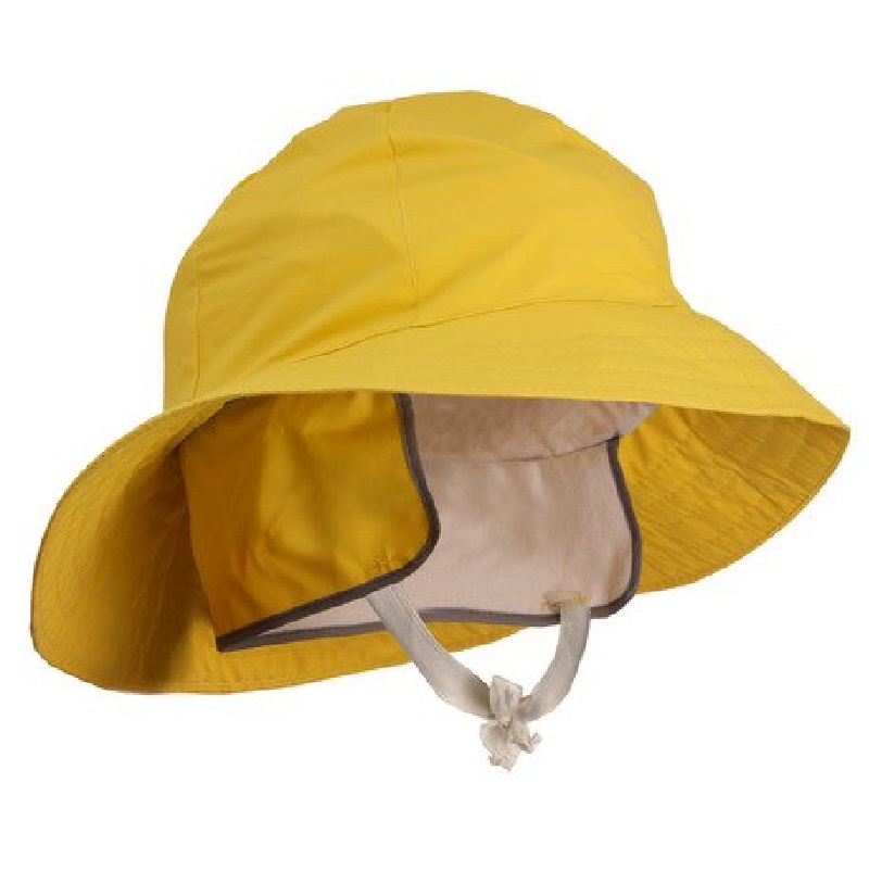 HAT LARGE YELLOW WORK - H53237.LG 14 MIL PVC ON POLYESTER