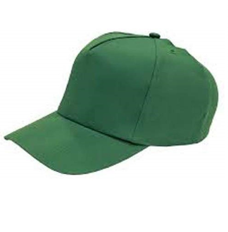 Baseball Style Bump Cap Green  