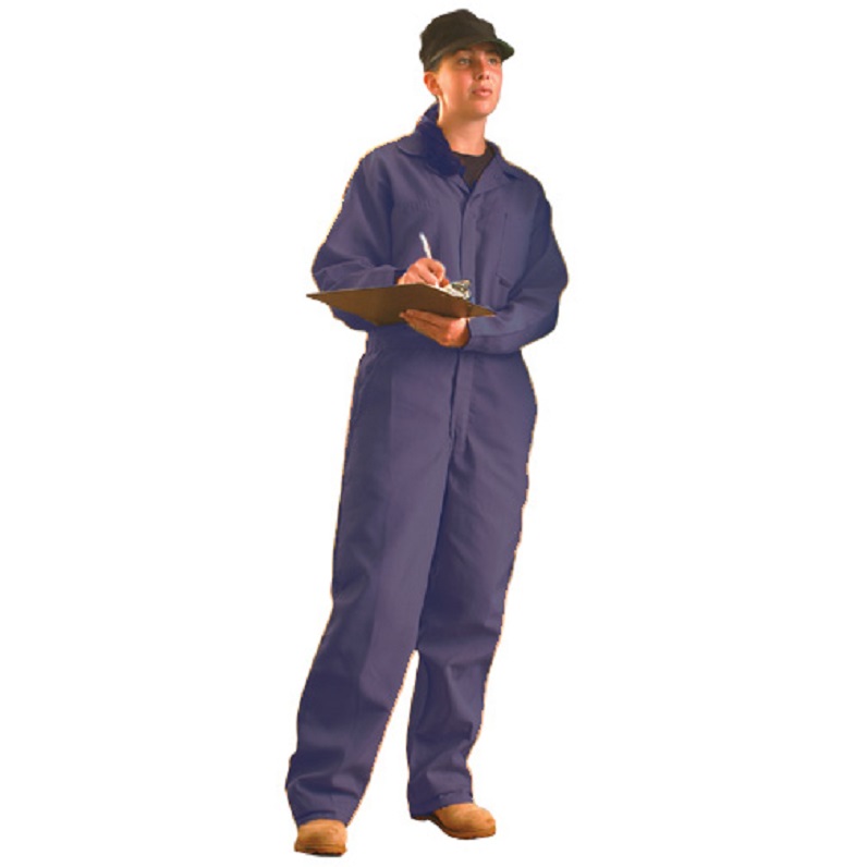 Classic Indura Flame Resistant Coverall in Navy