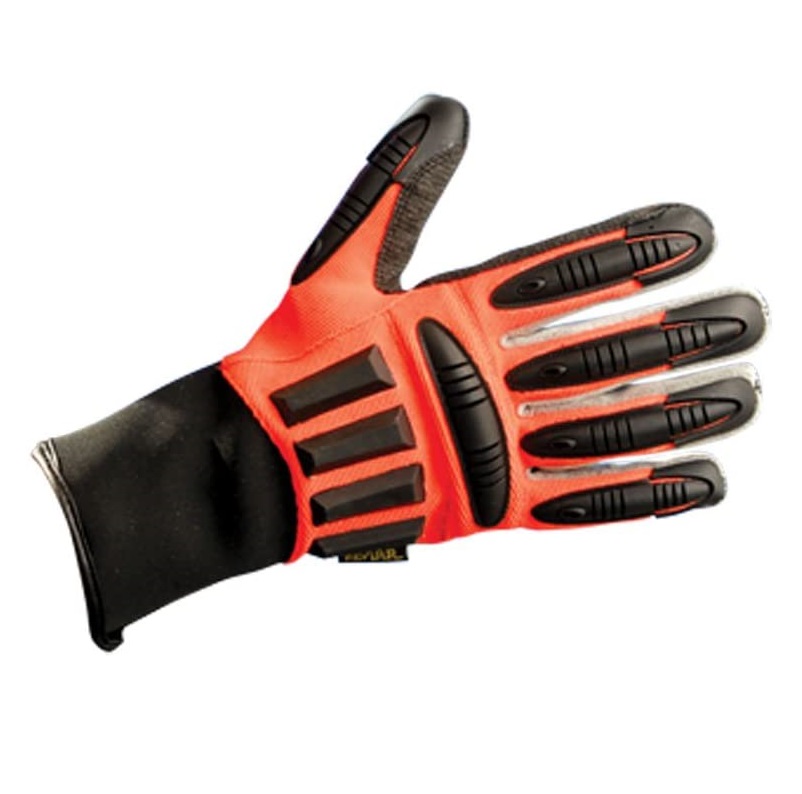 Premium Refinery Gloves 2X-Large Orange/Black 