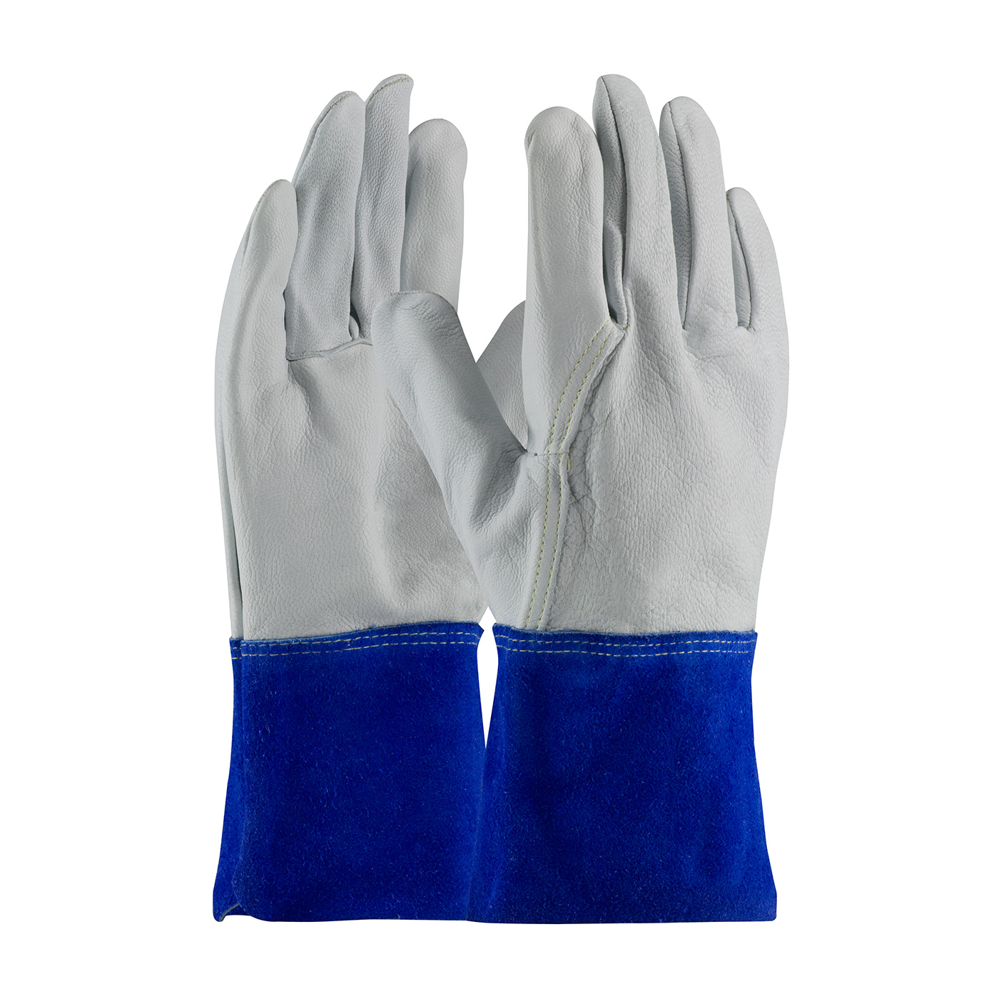 Goatskin Leather Mig Tig Welders Glove w/Kevlar Stitching, M