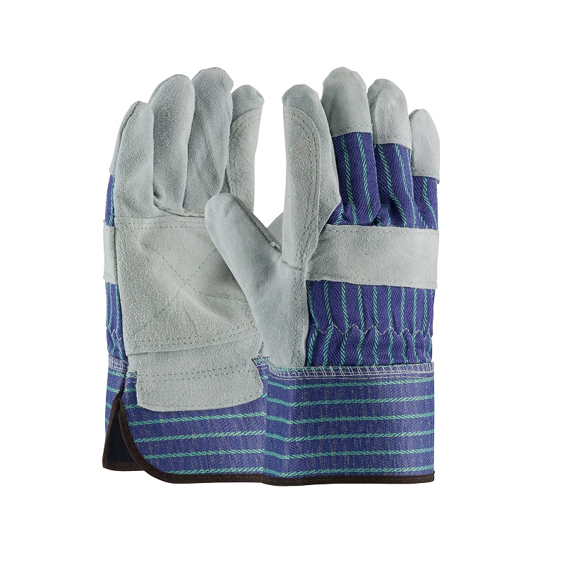A/B Grade Shoulder Split Cowhide Leather Double Palm Glove