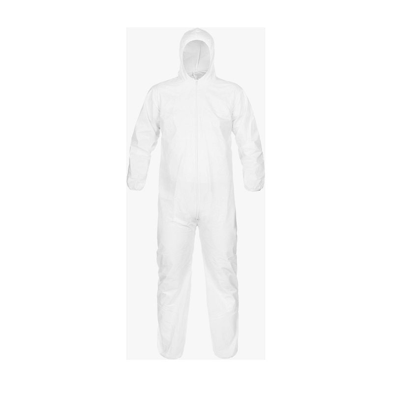 MicroMax Coverall 2X-Large TG428-2X w/Zipper Closure, Elastic Wrists/Ankles in White
