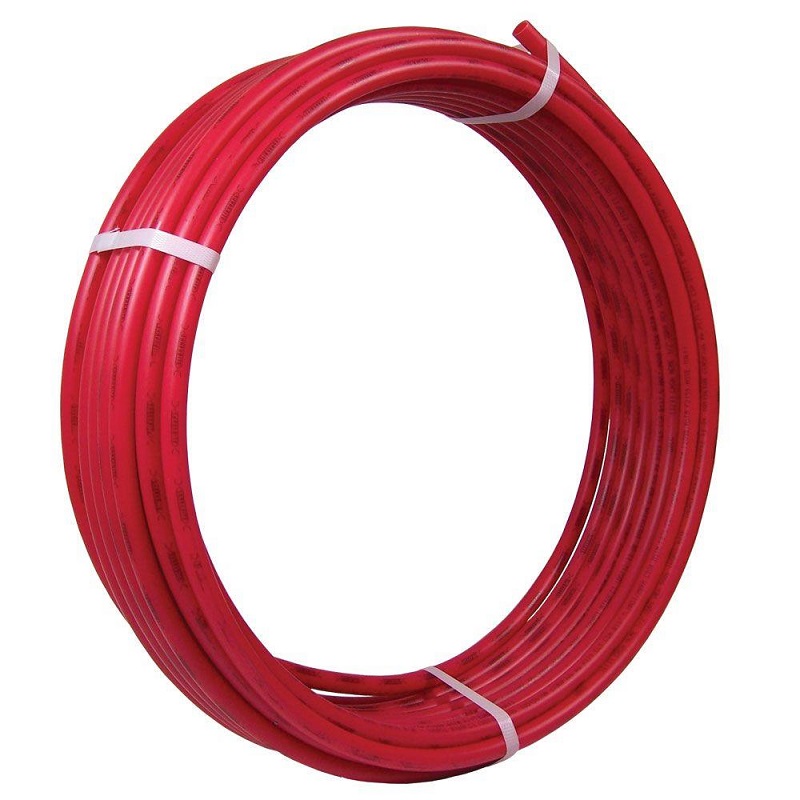 TUBING 3/8X100 RED U855R100 PEX WITHOUT OXYGEN BARRIER