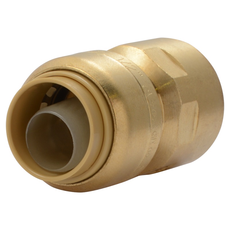 ADAPTER 1/2" BRASS CXF - U072LF PUSH TO CONNECT ENDXFPT