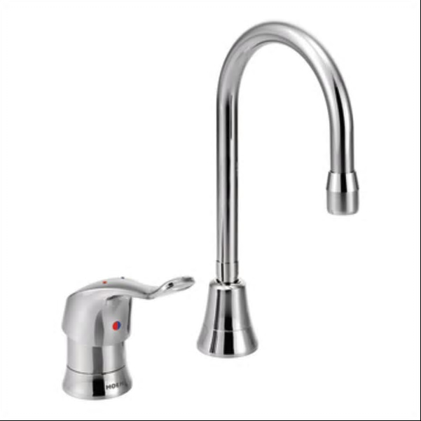 Commercial Kitchen Faucet Widespread 1.5 gpm in Chrome
