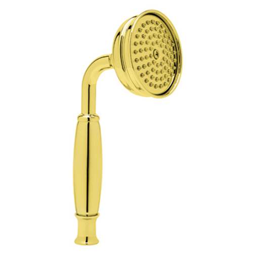 Spa Shower Collection Single-Function Hand Shower In Italian Brass