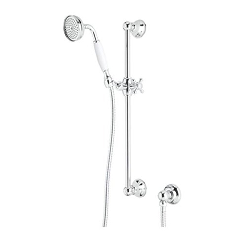 Country Single-Function Hand Shower System In Polished Chrome