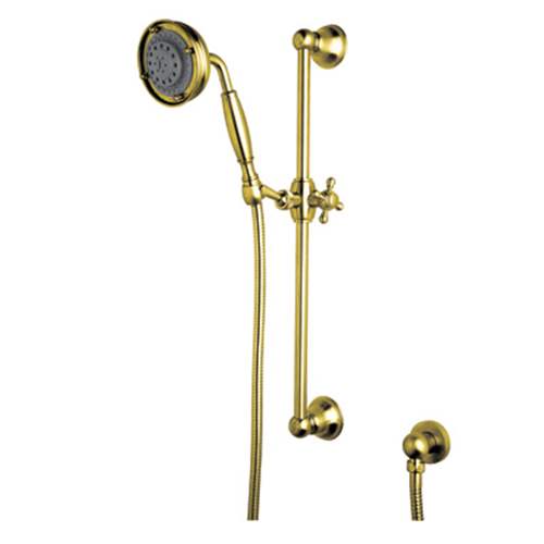 Classic Multi-Function Hand Shower System In Italian Brass