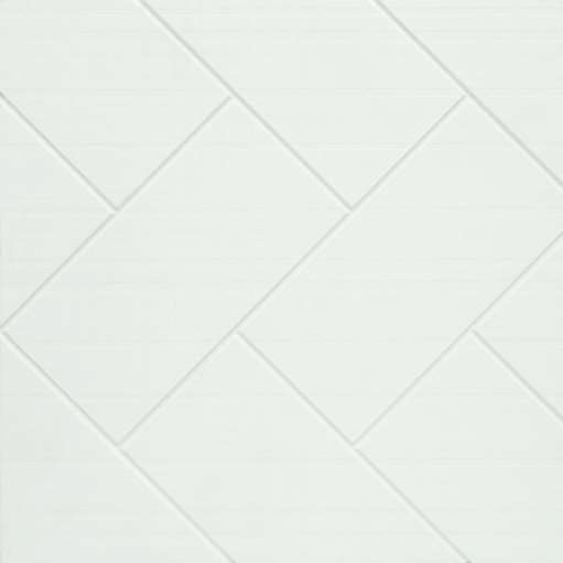 Prodigy 60x36x72" Herringbone Tile Shower Wall Kit in Dark Grey