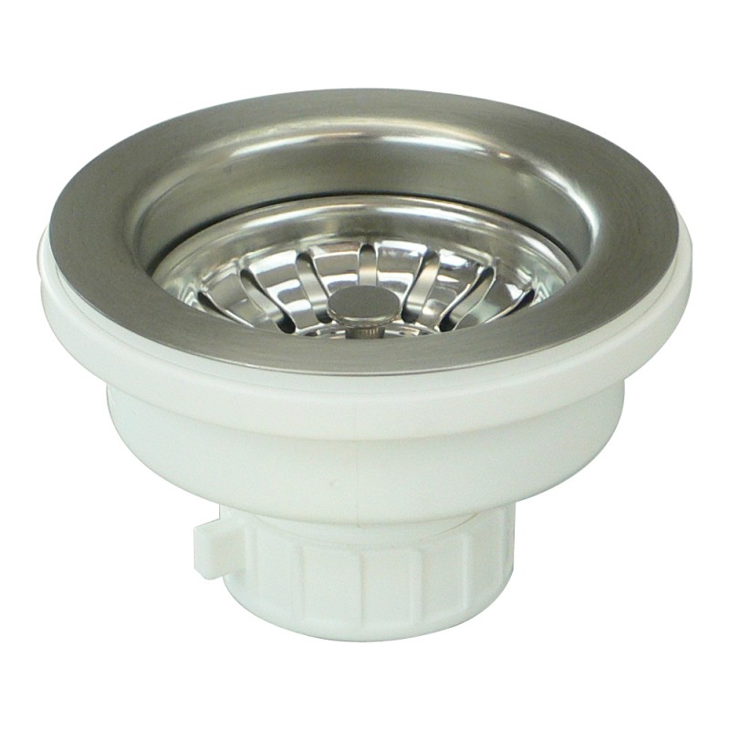 SINK STRAINER 2210-BS STRAINER 3.5 INCH BRUSHED STAINLESS