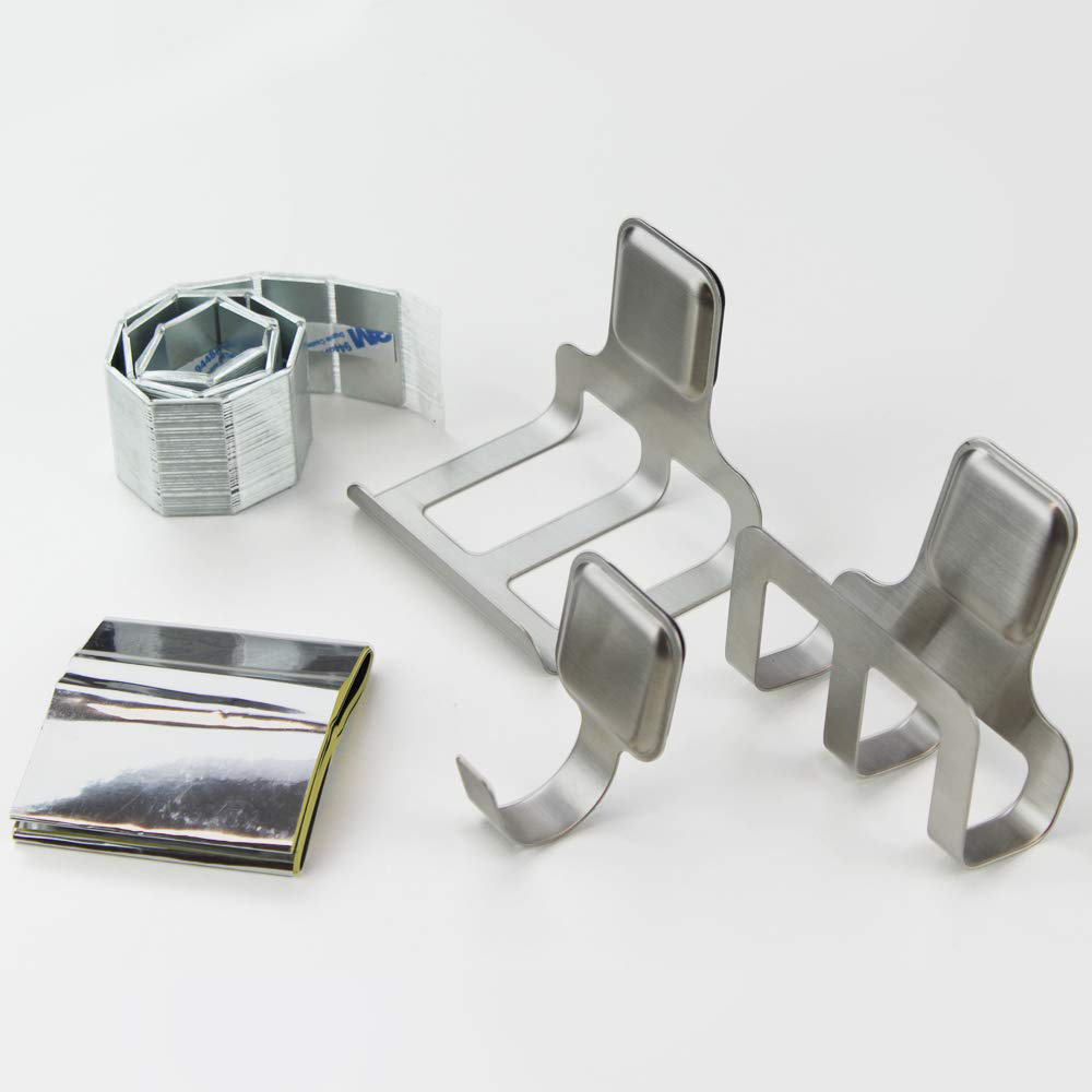 Magnetic Accessory Holder Kit in Stainless Steel