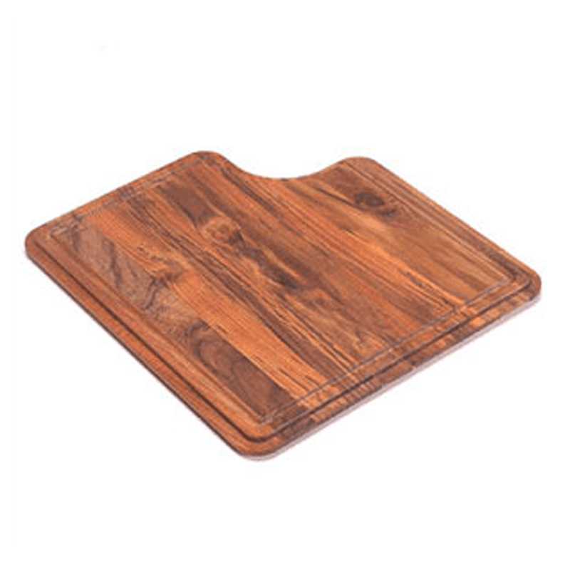 Iroko Solid Wood 19x14x1-1/4" Cutting Board