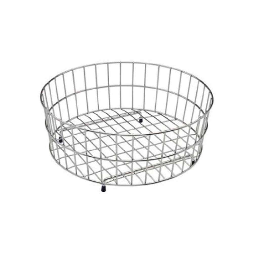 Rotondo 14x14x6" Drain Basket in Stainless Steel