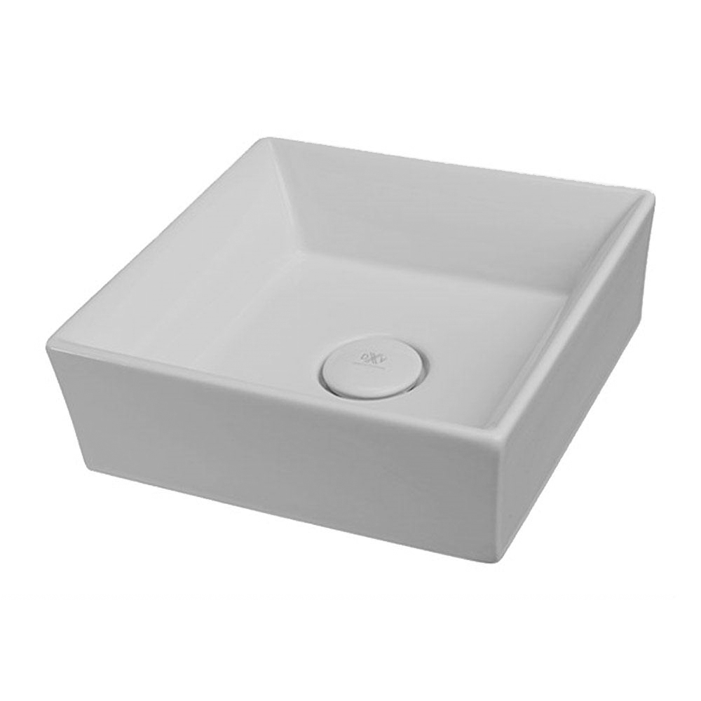 Pop 15x15 Single Bowl Bath Sink in Chenille Gray