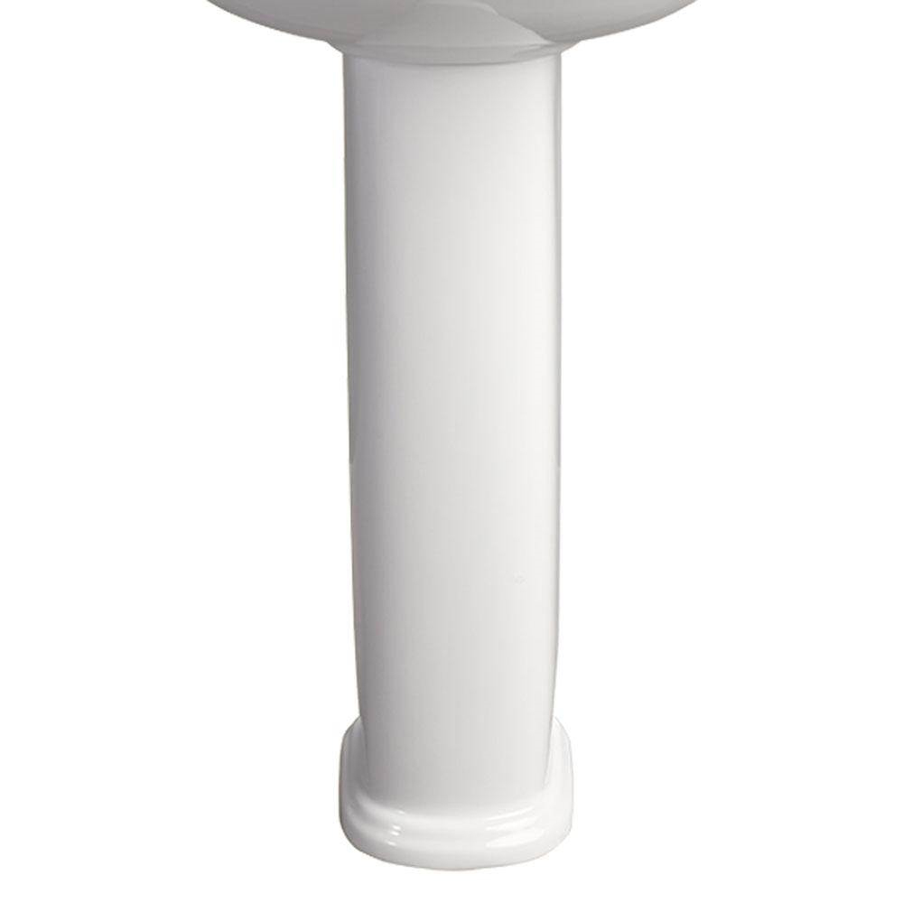 St George Pedestal Base Only in Canvas White