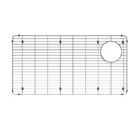 Formera 24-5/8x14-3/4" Large Sink Grid in Stainless Steel