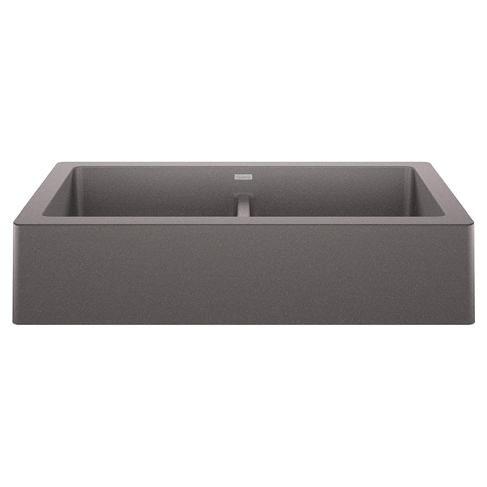 Vintera 32-13/16X19X9" Apron Front 2-Bowl Sink Metallic Gray