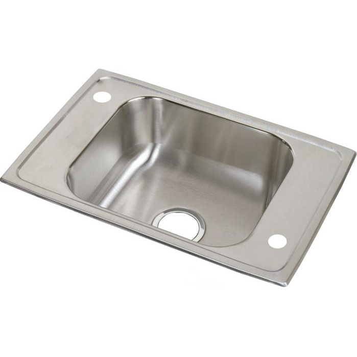 Celebrity 25x17x6-7/8" Stainless Steel Single Bowl Classroom Sink