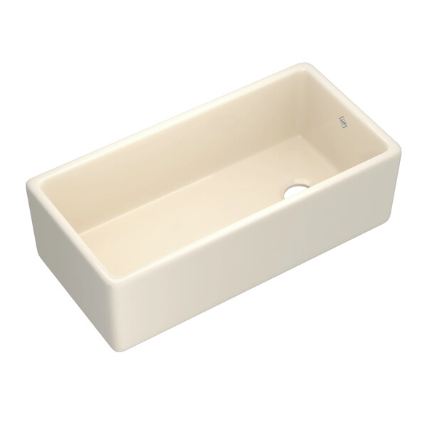 Shaws Classic 36x18x10-3/4" Fireclay Kitchen Sink in Parchment