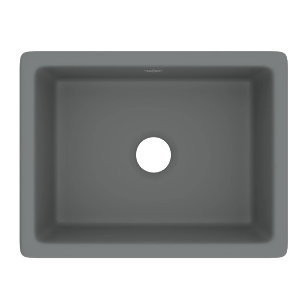Shaws Classic 23-7/16x18-1/8x10-1/32" Kitchen Sink in Grey