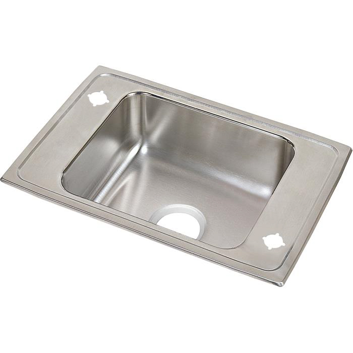 31x19-1/2x7-5/8" Stainless Steel Single Bowl Classroom Sink