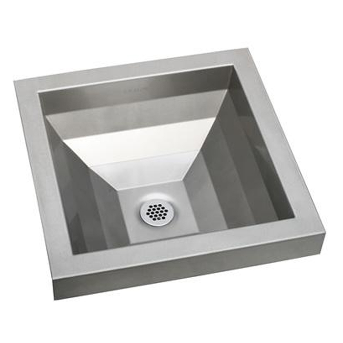 Asana 16x16x6" Stainless Steel Single Bowl Lavatory Sink