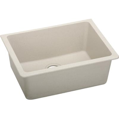 Quartz Classic 24-5/8x18-1/2x9-1/2" Single Bowl Sink, Bisque