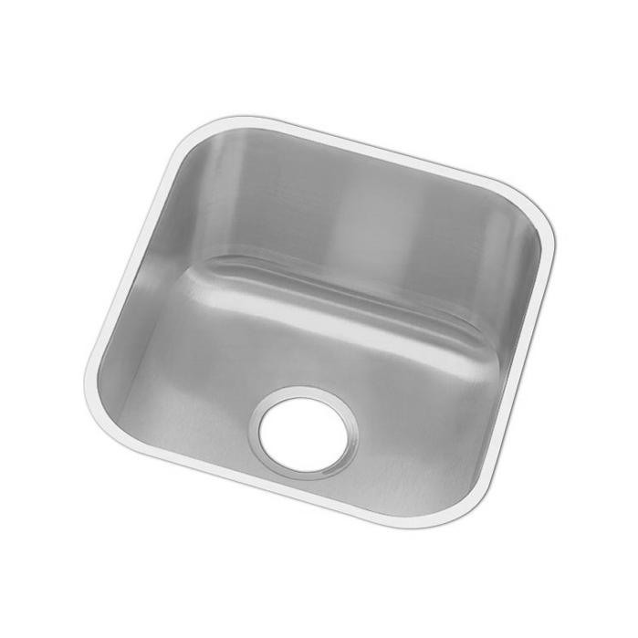 Dayton 16-1/2x18-1/4x8" Stainless Steel Single Bowl Bar Sink