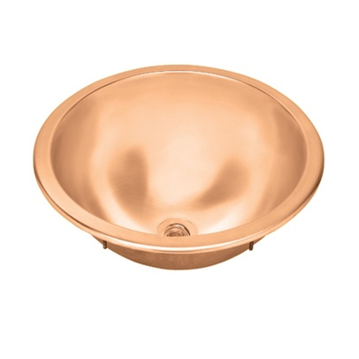 Asana 16-1/4x16-1/4x7" Copper Single Bowl Sink