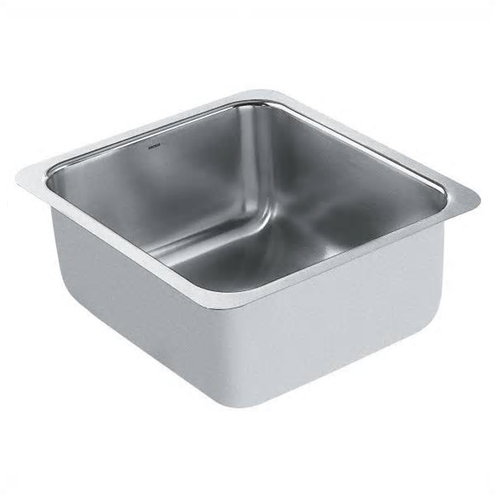 1800 Series 16x18x8" Stainless Steel Single Bowl Sink