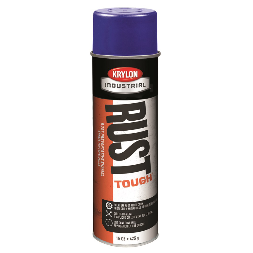 PAINT 20 OZ OSHA SAFETY BLUE R00249 RUST TOUGH SPRAY, 15 OZ