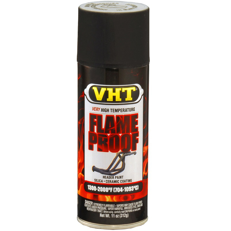 Krylon 11 oz VHT High Heat Spray Paint in Flat Black Matte