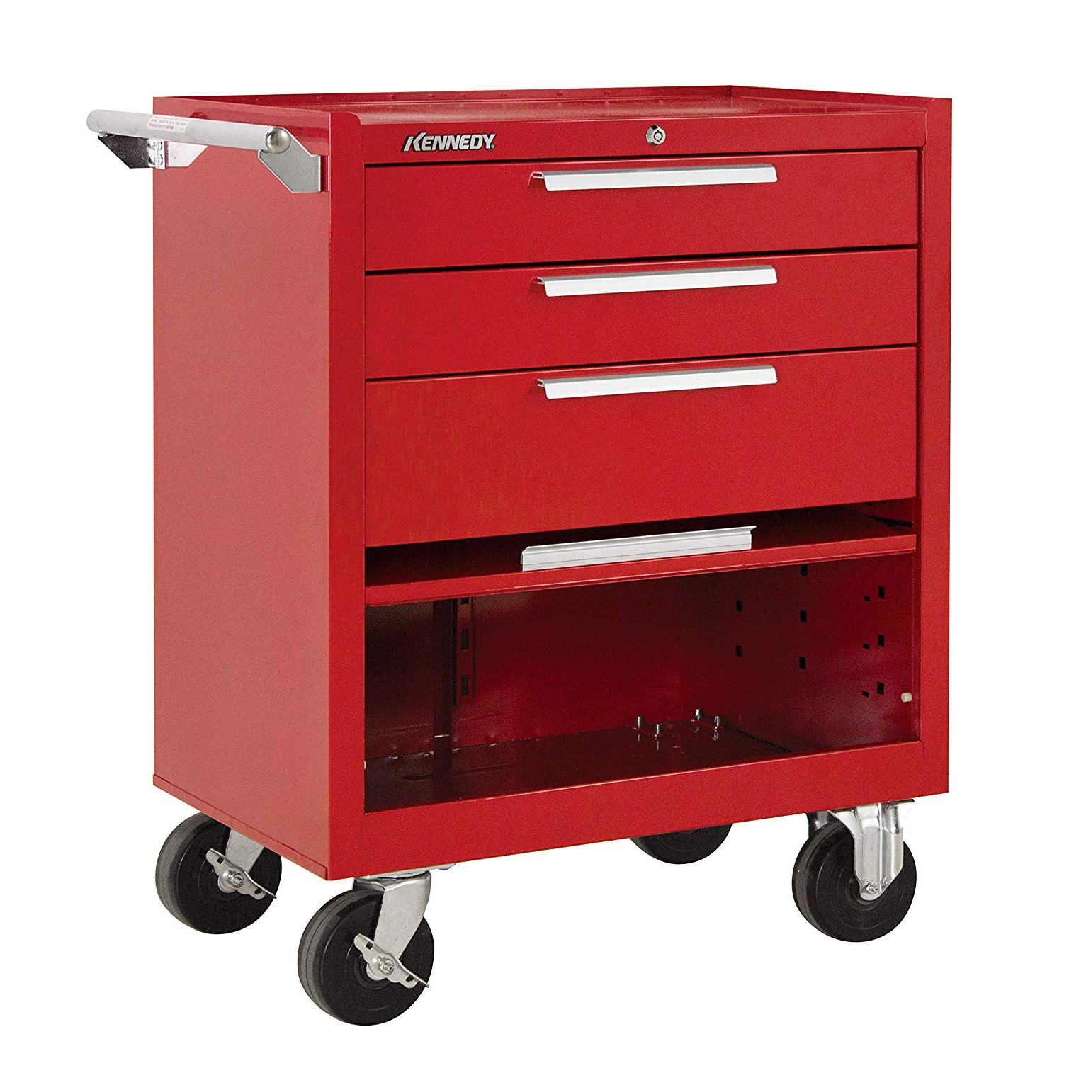 ROLLER CABINET 27in 273XR 3-DRAWER INDUSTRIAL RED