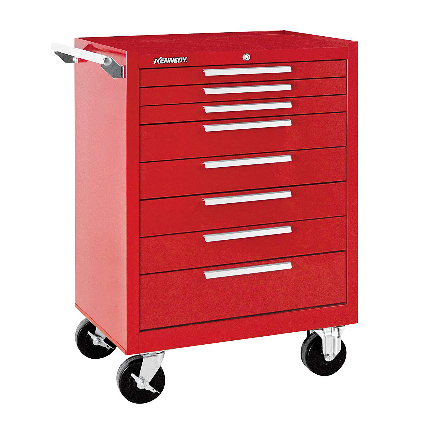 ROLLER CABINET 27in 378XR 8-DRAWER INDUSTRIAL RED