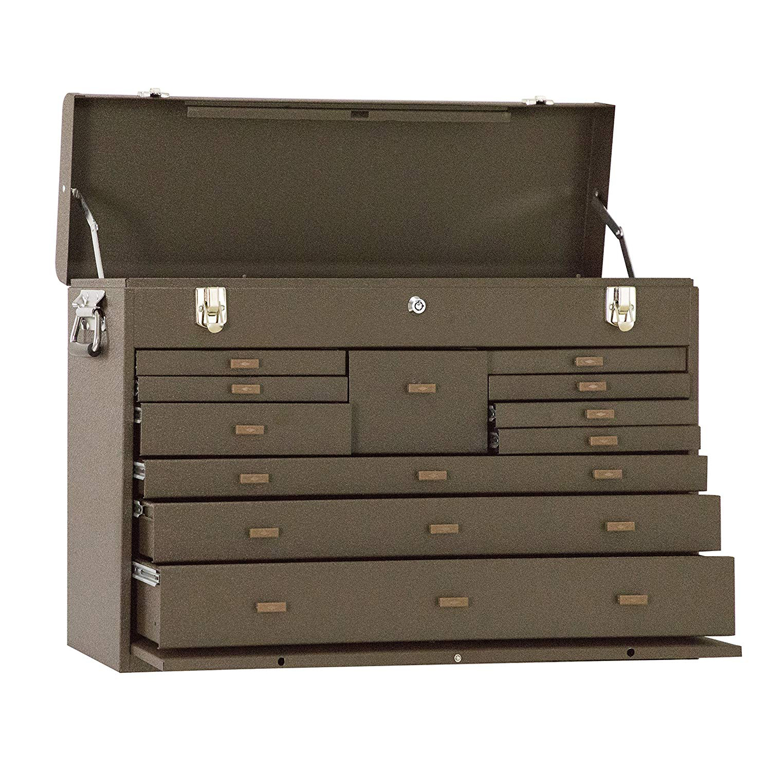 MACHINIST CHEST 26in 52611B 11-DRAWER BROWN WRINKLE
