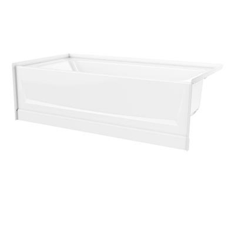 60x30" Alcove Bathtub in White w/Left-Hand Drain