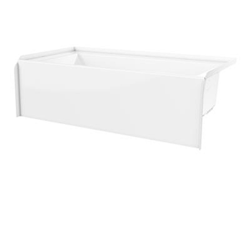 60x30" AFR Alcove Bathtub in White w/Right-Hand Drain
