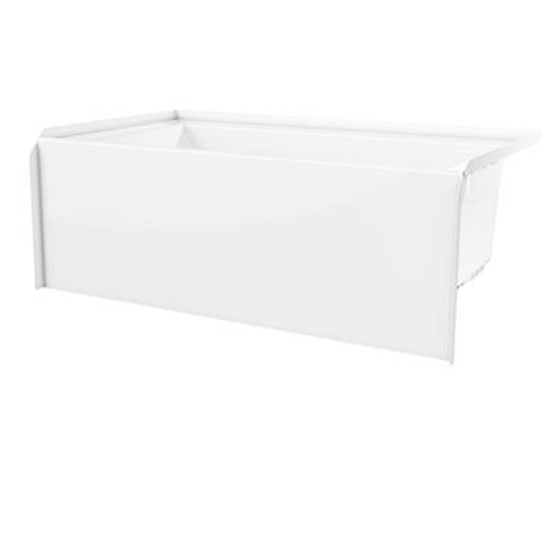 60x32" AFR Alcove Bathtub in White w/Left-Hand Drain