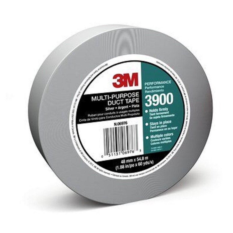 3M General Purpose 2"x180 ft Duct Tape Roll